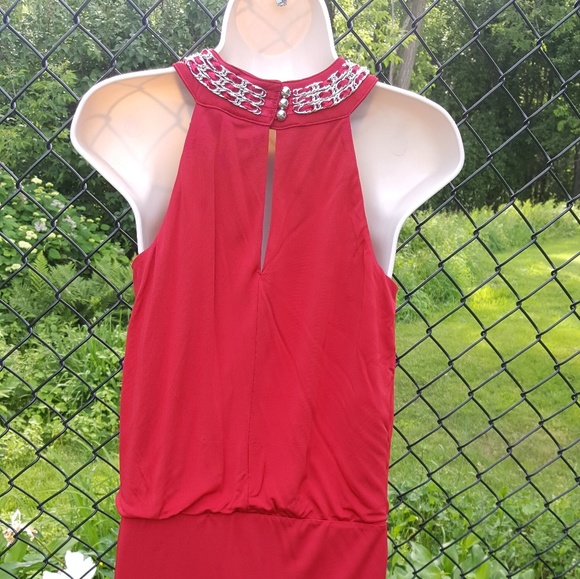 WHBM White House Black Market Red mini Dress Size X-Small - Picture 2 of 7